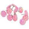 30pcs Thumb Tacks for Rhinestone Pink and Cork Boards Wall Hanging