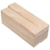 30pcs Unfinished Rectangle Pine Wood Boards Craft Set for DIY Art