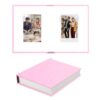 30 Pockets Small Photo Album for Instax Mini & Polaroid 2x3 Pictures, Pink