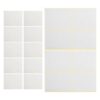 30 Sheets White Self Adhesive Address Labels for Envelopes