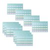 316pcs Self Adhesive Sticky Tabs PET Index Markers for Books
