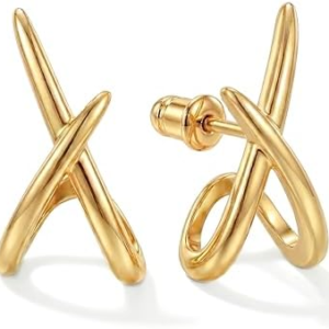 MUMREUES Gold Earrings for Women
