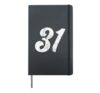 31st Birthday Gift | Classic Vintage Men Women Hardcover Journal, Black