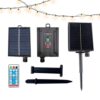 31V Solar Gate Opener Kit with Remote Control Waterproof Outdoor Complete