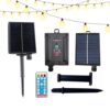 31V Solar Gate Opener Kit with Remote Waterproof Warm Light Complete Set