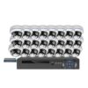 32-channel 4K Audio Pickup POE Dome Camera Kit(None,32CH NVR 24pcs cam)