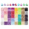 32000Pcs Resin Jelly Rhinestones for Bedazzling, Multicolor 3mm Flatback Gems for Diamond Art, Bedazzler Kit for Nail Art Crafting Book Makeup (Jelly | Multicolors -40)