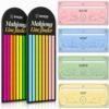 320 Mahjong Highlighter Strips, Mahjong Line Reader Single-Row Guide 4 Pack