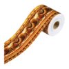 32.8ftx76mm Golden Frame Sticker Notice Board Sticker Bulletin Board Border Trim for Classroom Chalkboard Decoration Tearable Paper Bulletin Boarder Roll