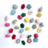 32PCS Cute Decorative Push Pins, Bulletin Board Tacks, Flower Cork Board Thumbtacks Push Pin for Classroom Home Office Use- 8 Colors
