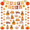 32Pcs Fall Party Decor, Fall Decorations for Autumn Home Classroom Office