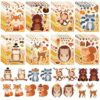 32 Sheets Fall Animal Make Your Own Face Stickers DIY Craft for Kids