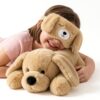 3.3 lbs, 21.5" Golden Retriever Stuffed Animal Weighted & Eye Mask Combo