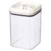 3.3 L Square Clear Plastic Food Storage Container with Flip Buckle Lid