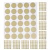 360pcs Gold Scratch Off Circle Stickers, 1 Inch Self Adhesive Labels