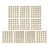 360pcs Gold Scratch Off Stickers Circle Self Adhesive Paper Labels