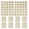 360pcs Gold Scratch Off Stickers for Reward Cards and Celebrations