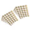 360pcs Scratch Off Sticker Labels for DIY Reward Cards, Golden Paper