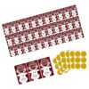36Pcs Christmas Scratch Gift Tickets for Parties