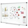 36 x 24 in Magnetic Dry Erase Board with Aluminum Frame