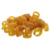 380pcs Rubber Bands Secure Holding Yellow Wide for Office and School