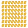 380pcs Yellow Thick Rubber Bands for Home and School Secure Bundling