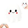 3.93in Slow Rise Stress Ball Cute Halloween Squishies Ghost Toy（Women's）