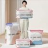 3D air-free three-dimensional vacuum compression bag storage bag clothes quilt down jacket special color bag