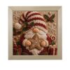 3D Christmas Fabric Poke Art Kit, Christmas Theme Craft Poke Decorations