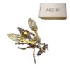3D DIY Steampunk Metal Fruit Fly Assembly Model Creative Ornament