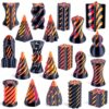 3Dgenius 20 Pack 3D Printed Fidget Toys, Impossible Passthrough Spiral Set