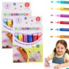3D Magic Popcorn Pens, Popcornpens Art Kits, 6pcs DIY Popcorn Markers (2pc)