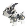 3D Metal Mechanical Bulldog Assembly Model Kit (48PCS/Black)