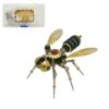 3D Metal Puzzle for Adults DIY Mechanical Bee Punk Assembly Kit 90 PCS