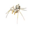3D Metal Puzzle Mechanical Human-Face Hunting Spider Model Kit (186PCS)