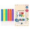 3D Popcorn Art Pens - 6-Piece Heat Activated | DIY Bubble Markers