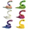 3D Printed Animals Snake Sensory Fidget Toys 4pcs,3D Printed Toys Figurines Set Birthday Gifts Party Favors for Kids Boys Girls ADHD Stress Relief,Goodie Bag Stuffers,Desk Toy for Classroom Prizes