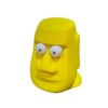 3D Printed pop-Out Eye-Relieving Toy, 2.8-inch Stone-Like face (Yellow)