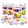 3D Puffy Paint Pens, 24 Pack Heat Activated Art Set for Kids