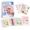 3D Sticker Scene Book for Adults, Fairy Tale PET Stickers for Journaling