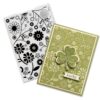 3D Textured Flowers Embossing Folders for Card Making