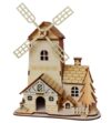 3D Wooden Puzzle Windmill Mill Design Model Kit