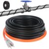 3FT-200FT Pipe Heating Cable for Water Pipes, Heat Tape for Water Pipe