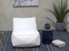 3 Ft. Water Resistant Fabric Bean Bag Chair, White
