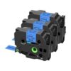 3 Pack Compatible with P-Touch TZe-551 TZe551 24mm 0.94 Blue Label Tape