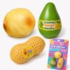 3 Pack Crunchy Squishy Pack Slushy Squeeze Stress Ball Food Toy，#C