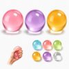 3PCS 2.4in Squishy Stress Ball, Slow Rising Squishy Fidget Toy, C