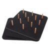 3pcs Black Felt Bulletin Board Square Wall Display Board