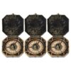 3Pcs Bronze Compass Toy, Nautical Compass Pirate Captain Costume Toy Halloween Party Cosplay Decoration Deft Design, Toys and Games