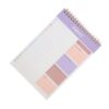 3pcs Purple Daily to Do List Notepad 52-sheets Paper